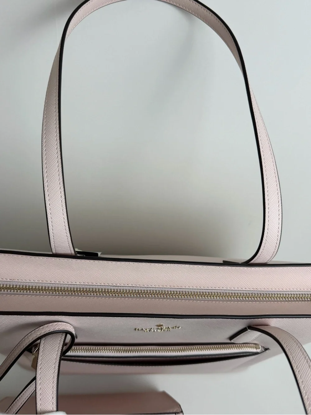 kate spade New York powder Pink Saffiano Leather Tote